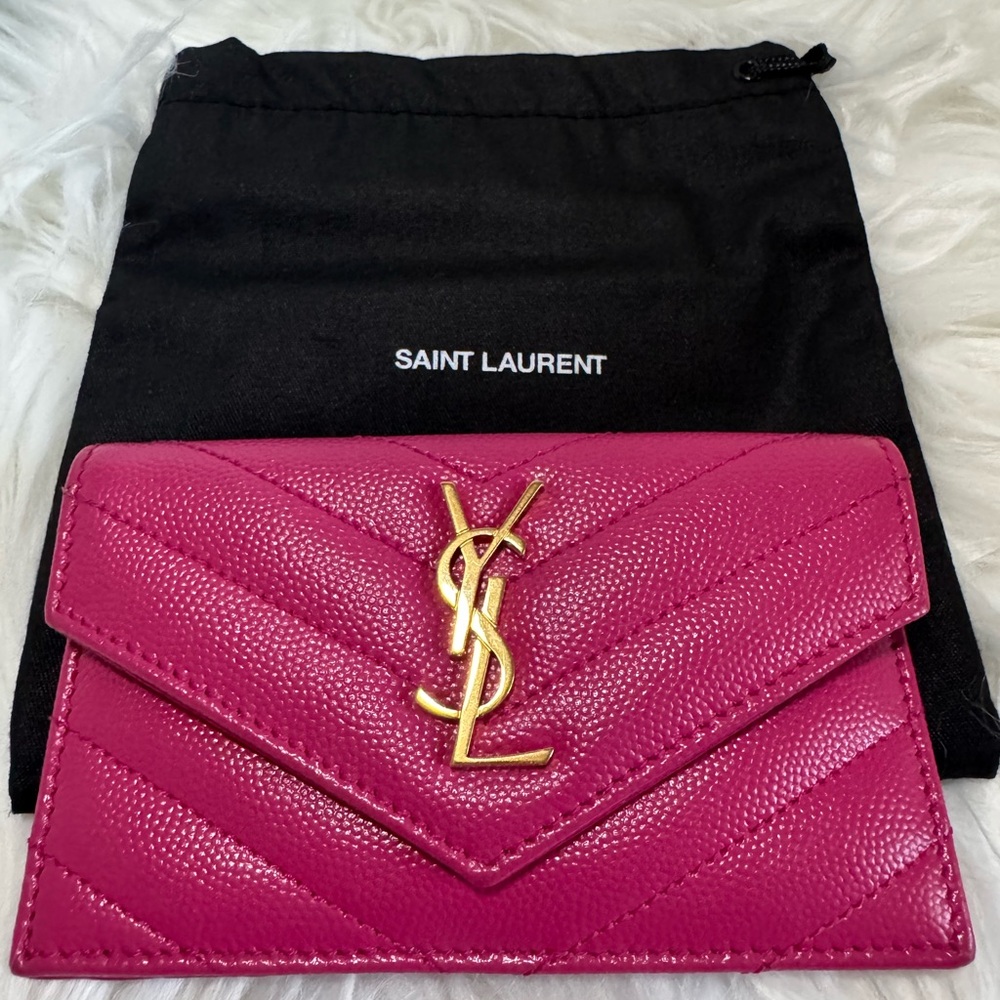 Saint Laurent Cassandre Wallet